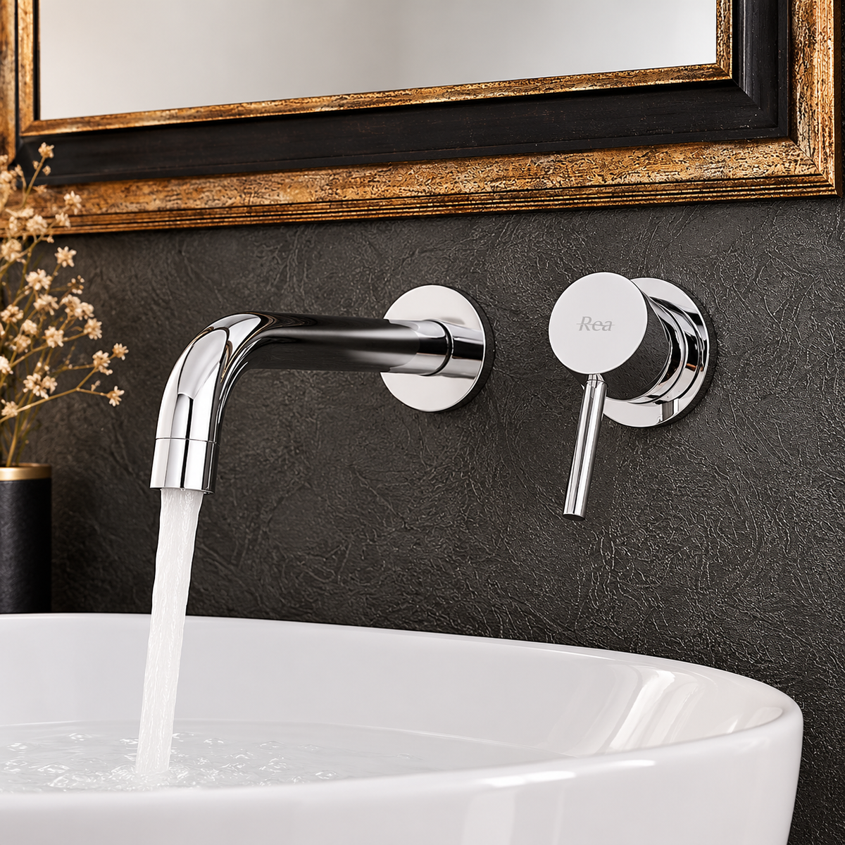 Unterputz-Waschtischarmatur REA Lungo – Chrom mit BOX-System