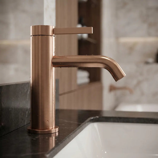Basin Mixer Rivo – Brushed Copper