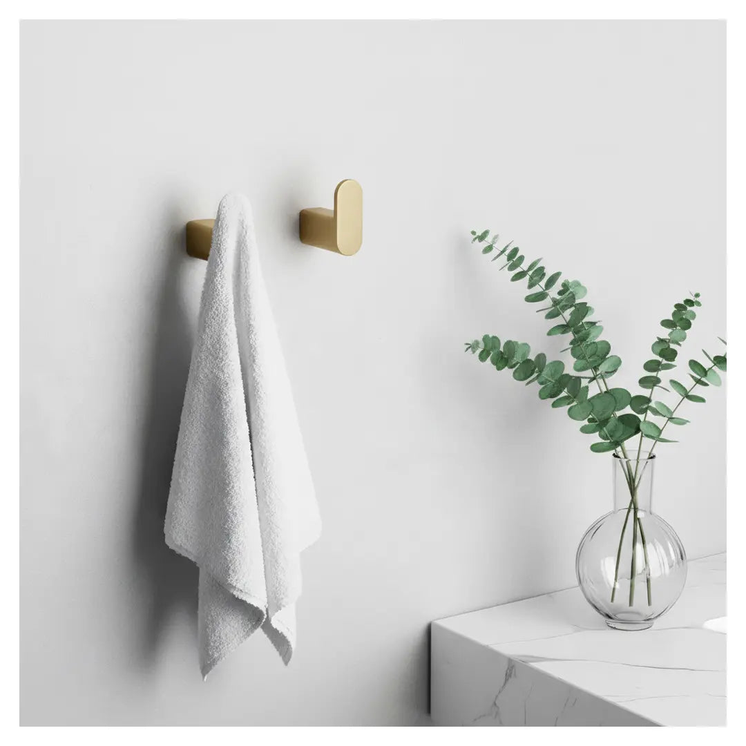 Badaccessoires REA MATI -Set 4-teilig – Gold gebürstet