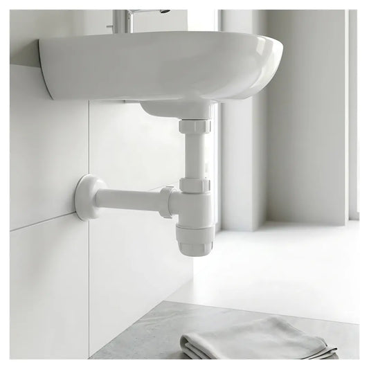 Basin Trap HC2 – White | Universal 1¼"